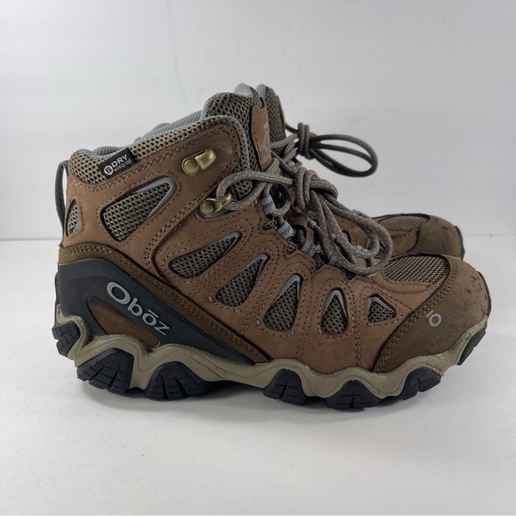Oboz Shoes - Oboz Womens Sawtooth II Hiking Boots Brown Size 7.5